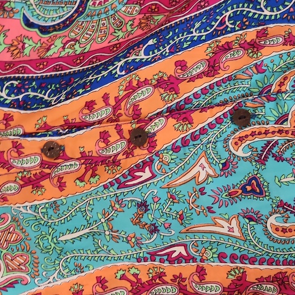 Silk button up tunic - Picture 3 of 3